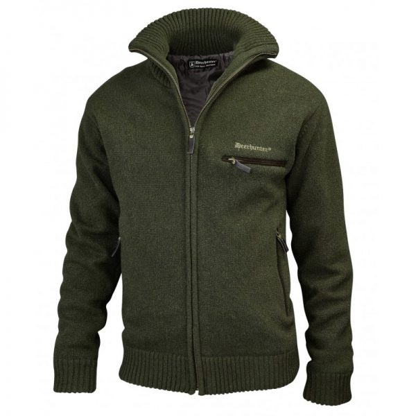 Deerhunter Kendal Knit Cardigan Green - funkčný sveter